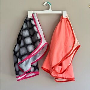 Nike Dri-Fit Women's Shorts Bundle Size L Athletic Wear for Spring and Summer